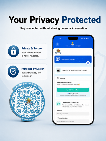 Green | Global Lost & Found recovery Smart QR stickers for every day essentials like Laptops, Phones, Wallets, Passport (Pack Of 8)