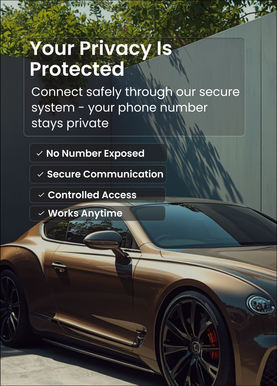Smart Owners ID QR Car Sticker - Stealth Design (Inside Windshield) | Double-Sided QR Code | Scan to Contact Owner Without Phone Number | Emergency Contact number Sticker & Vehicle Info Tag