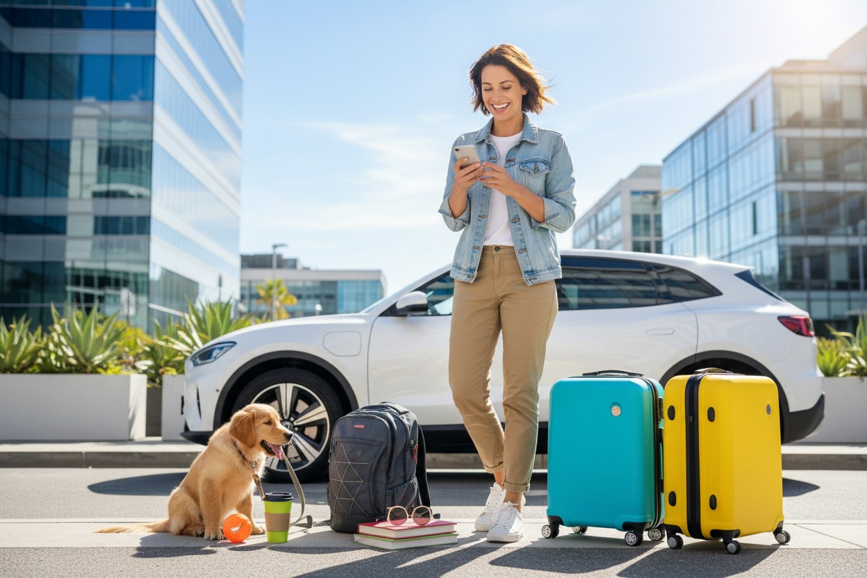 Can you add car also in the background